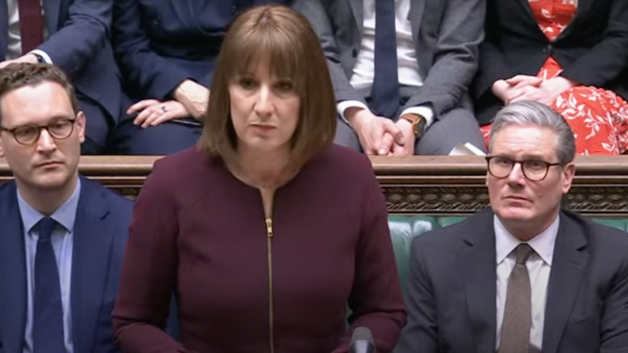 Rachel Reeves in Parliament