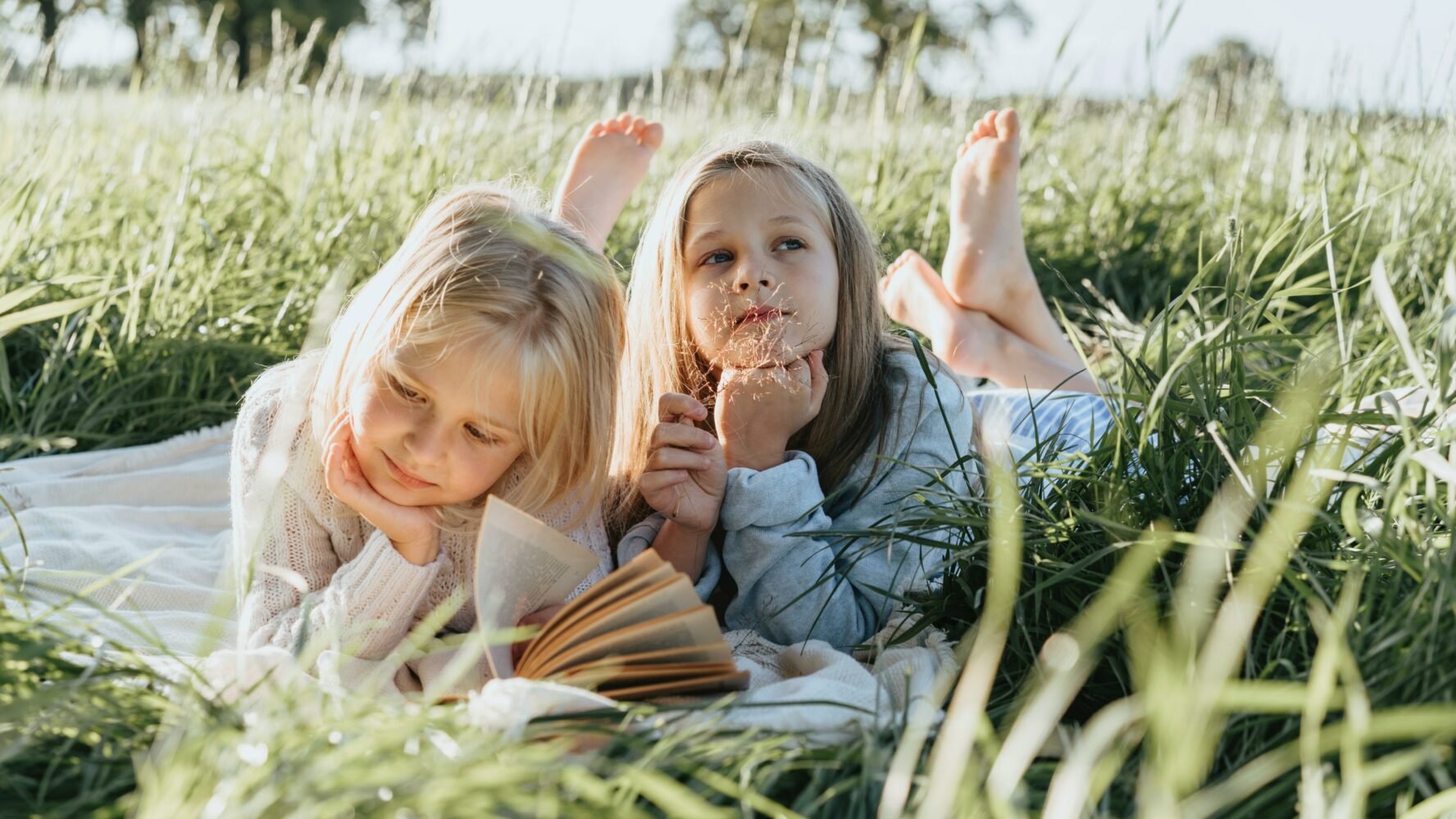 Children in the field